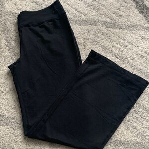 Lululemon Athletica Black wide leg Leggings